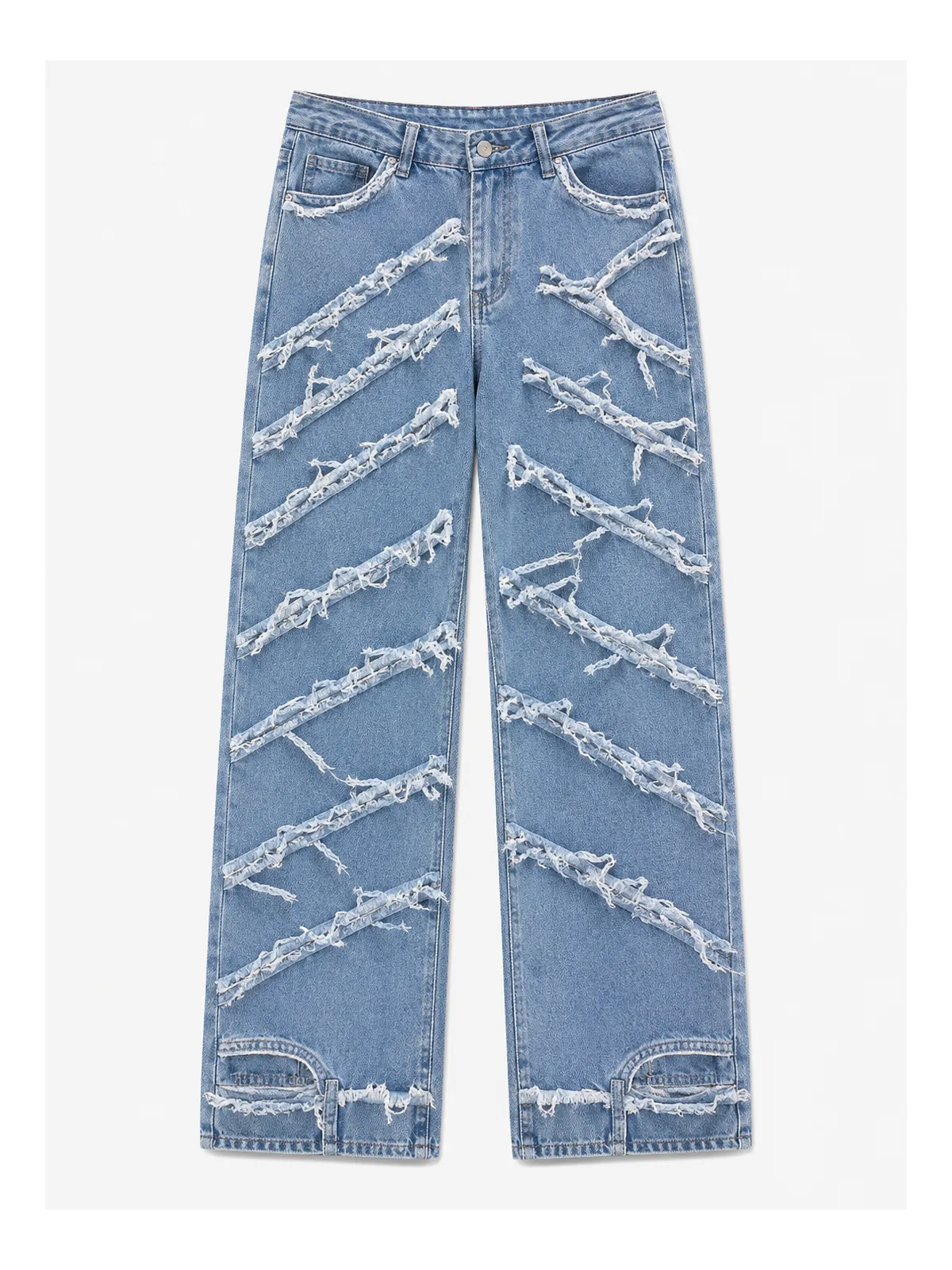 Jean Wide Leg Desflecado - Imagen 5